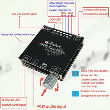 Load image into Gallery viewer, custom 1Pcs TPA3116 Audio Amplifier Board 100W*2 HiFi Stereo Subwoofer Amplifier Stage Device Speaker Amplifier Kit
