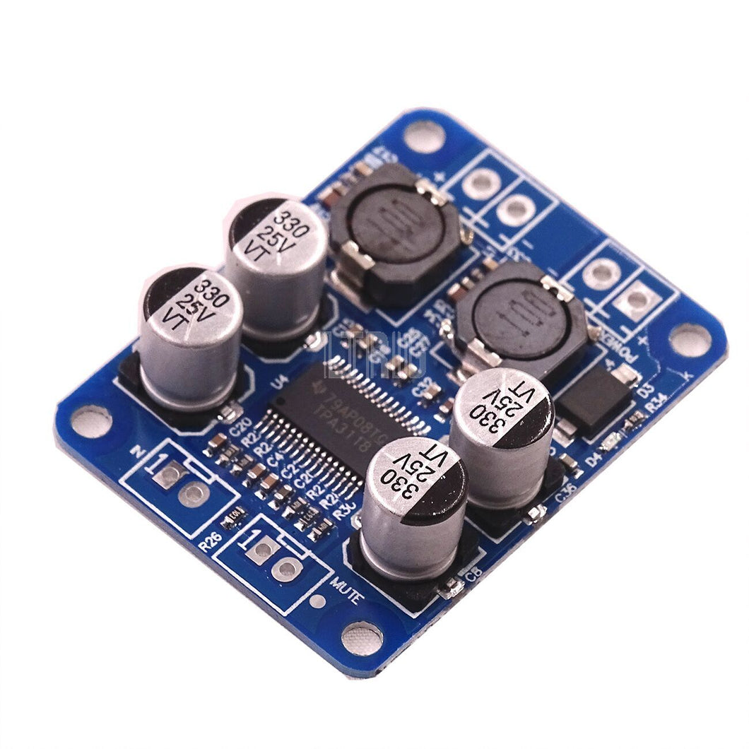 custom 1Pcs TPA3118 PBTL 60w Mono Audio Amplifier Board Module AMPLIFIER Digital Chip 4-8 ohms Replace TPA3110 For Arduino