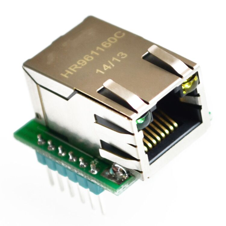 custom 1Pcs USR-ES1 W5500 Chip New SPI to LAN Ethernet Converter TCPIP Mod
