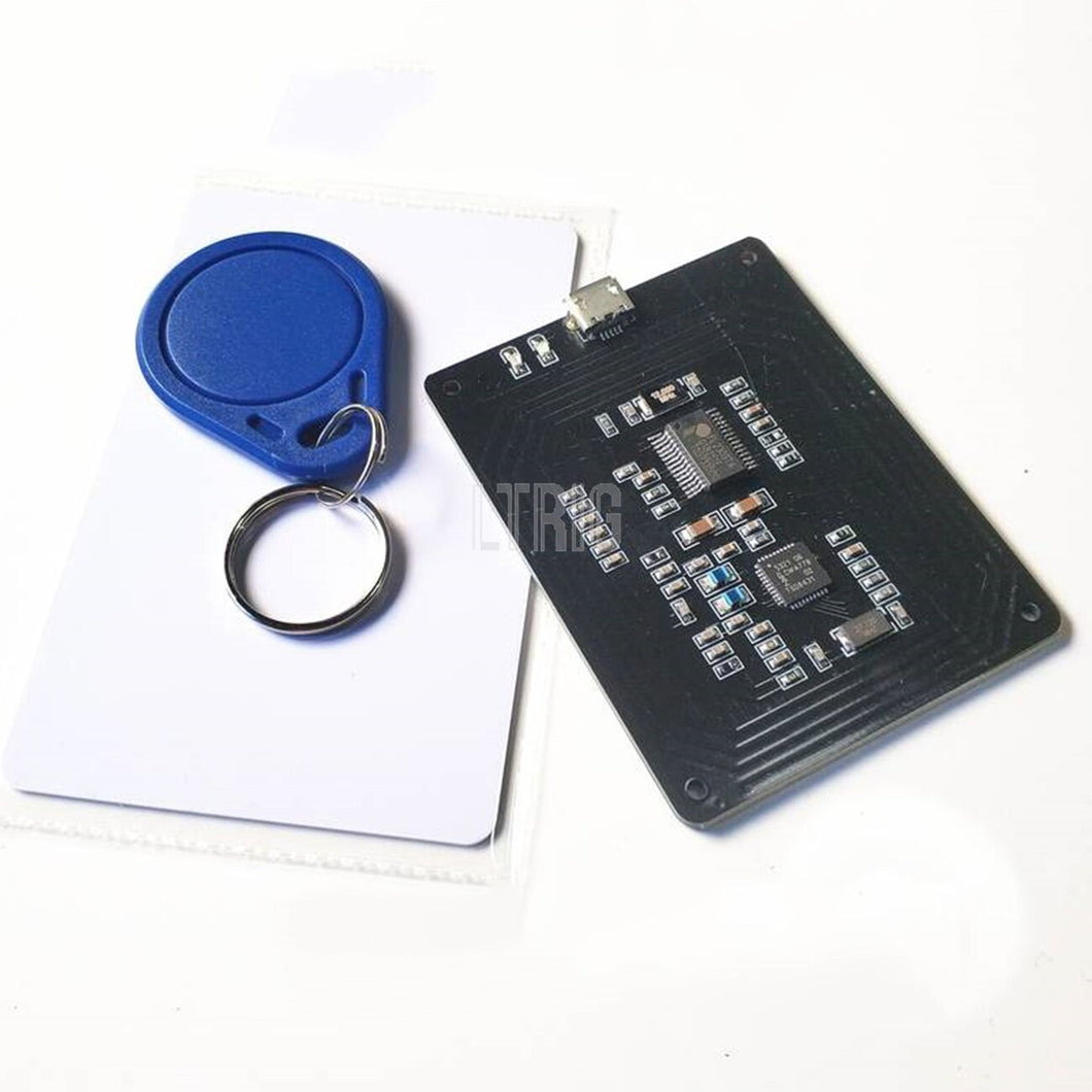 custom 1Pcs Upgraded version Mini PN532 Serial Port Module/NFC/IC Card Reader/Replicator/Access Elevator M1 Card Reader