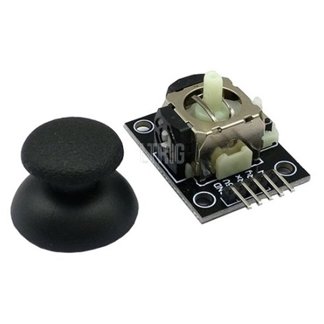 custom 1Pcs XY joystick module 2.54mm 5-pin biaxial button rocker for PS2 game rocker for electronic sensor construction