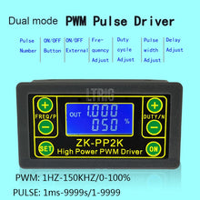 Load image into Gallery viewer, custom 1Pcs ZK-PP2K PWM DC 3.3~30V 12V 24V Motor Speed Controller regulator 8A 150W Adjustable LED Dimmer Pulse
