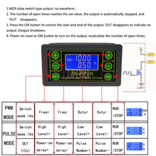Load image into Gallery viewer, custom 1Pcs ZK-PP2K PWM DC 3.3~30V 12V 24V Motor Speed Controller regulator 8A 150W Adjustable LED Dimmer Pulse
