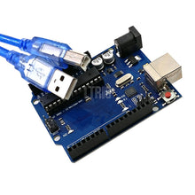 Load image into Gallery viewer, custom 1Pcs official board ATMEGA16U2 CH340G chip development board with USB cable/no usb cable
