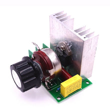 Load image into Gallery viewer, customized 1Pcs AC 220V 3800W THYristor power electronic dimmer voltage regulator speed and temperature control
