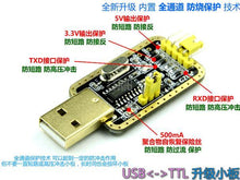 Load image into Gallery viewer, customized 1Pcs CH340 module to replace PL2303, CH340G RS232 to TTL module to upgrade USB to serial port nine small board
