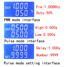 Load image into Gallery viewer, customized 1Pcs ZK-PP1K KHZ pulse frequency adjustable square wave device
