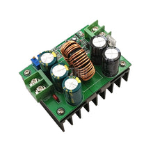 Load image into Gallery viewer, customized 1Pcs constant power radiator 8V-60V 12-80V 1200W 20A DC boost converter
