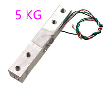 Load image into Gallery viewer, customized 1Pcs weighing sensor 1KG 5KG 10KG 20KG HX711AD module weight sensor electronic aluminum alloy weighing sensor
