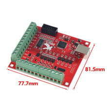 Load image into Gallery viewer, Mach3 4Axis Interface Drive Motion Controller Drive Board CNC Router 100Khz Breakout Compatible With Tb6600/Dm542/Dm556/Dm860
