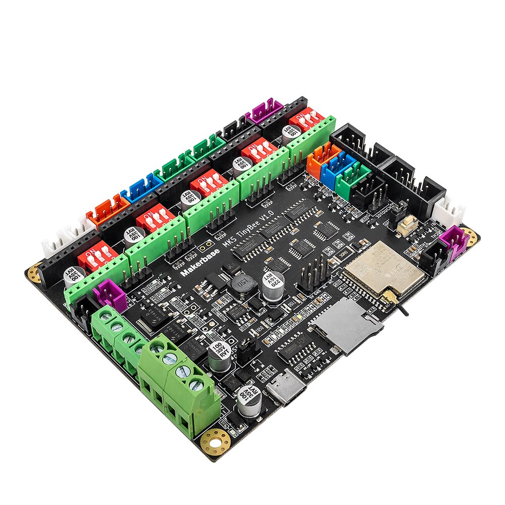 SuanQ E4 Card Wi-Fi and Bluetooth Integrated 4 Pieces TMC2209 240MHz 16M  Flash Control Board 3D Printer Based (B): : Business, Industry  & Science