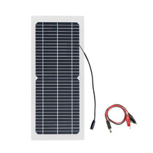 Load image into Gallery viewer, Mini Flexible Solar Panel 10W 18V Solar Charger DC Interface Output Portable Outdoor Phone Power Bank Car Battery Charging
