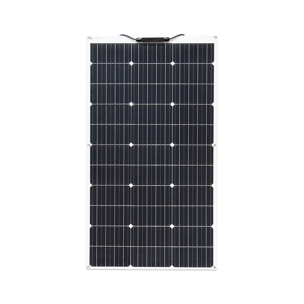 Monocrystalline Flexible Solar Panel 100W 200W Photovoltaic Module Solar System Kit 12V/24V Battery Charge Paneles Solares