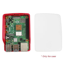 Load image into Gallery viewer, Official Raspberry Pi 4 Model B 4b red-white ABS protective case easy to install Raspberry Pi 4B LT-4BA13
