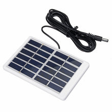 Load image into Gallery viewer, Portable 5W 6V Solar Panel Outdoor Solar Charger Panel 3 Meter Cable Climbing Fast Charger Polysilicon Tablet Solar Generator
