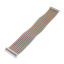 Load image into Gallery viewer, Raspberry Pi 3 B+ GPIO 40P Rainbow Ribbon Cable Compatible w/ Raspberry Pi 3 Model B+ Plus, 3B, 2B &amp; B+

