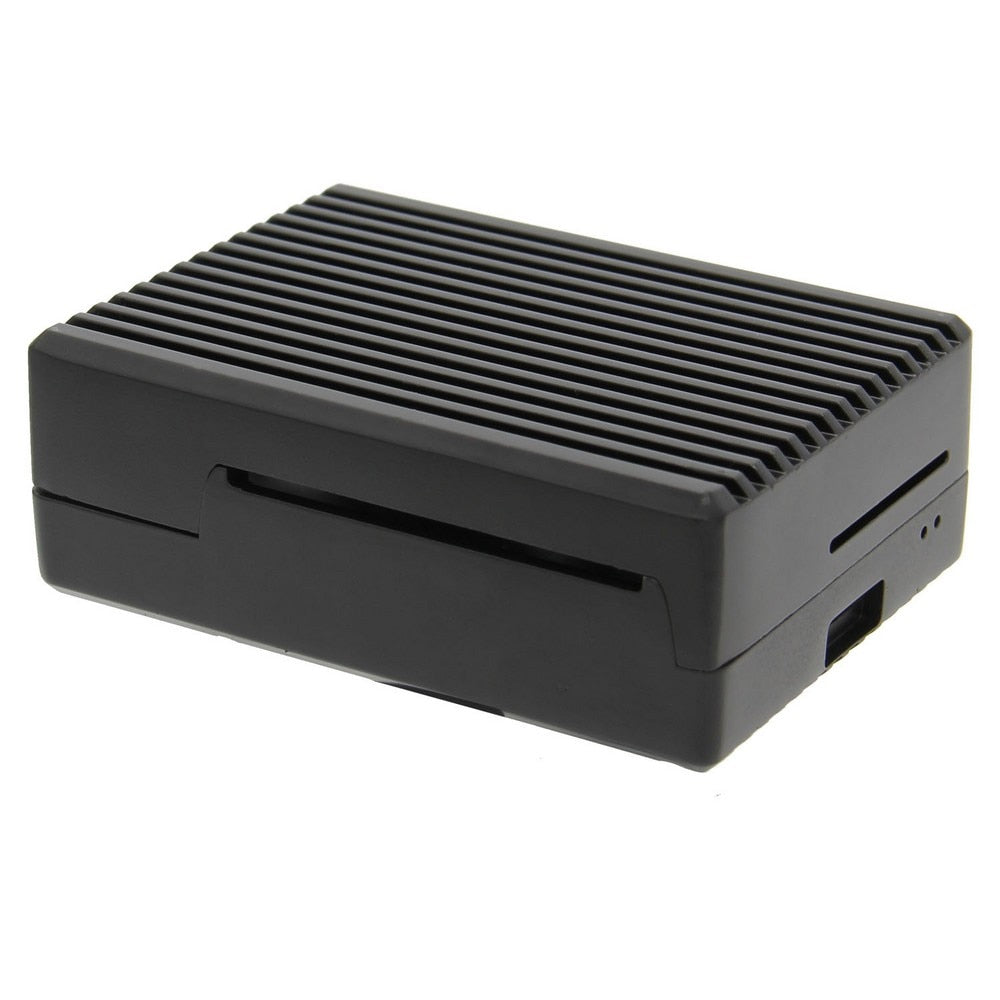 Raspberry Pi 4 Aluminum Alloy Passive Cooling Heat Dissipation Enclosure Metal Case for Raspberry Pi 4 Model B Only