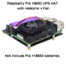 Load image into Gallery viewer, Raspberry Pi 4 model B 18650 UPS HAT，X703 V1.2 Shield/Expansion Board
