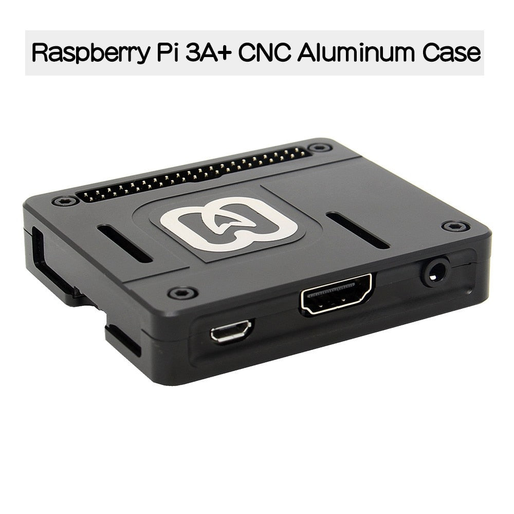 Raspberry Pi CNC Ultra-Thin Aluminum Alloy Case / Enclose for Raspberry Pi 3 Model A+(plus) / Pi 3A+