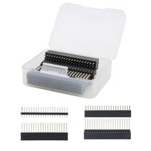 Load image into Gallery viewer, Raspberry Pi GPIO Stacking Extender, 2x20 40 Pin Stacking Female Header Kit for Raspberry Pi 4B/3B+/3B/2B/B+/A+/Zero(Zero W)
