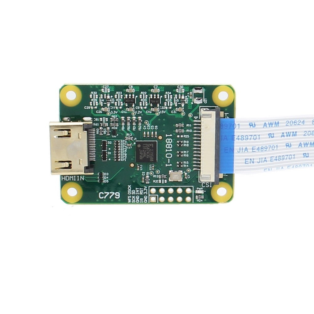 Raspberry Pi HDMI-compatible to CSI-2 C779 Module, inpute supports up to 1080p25fps