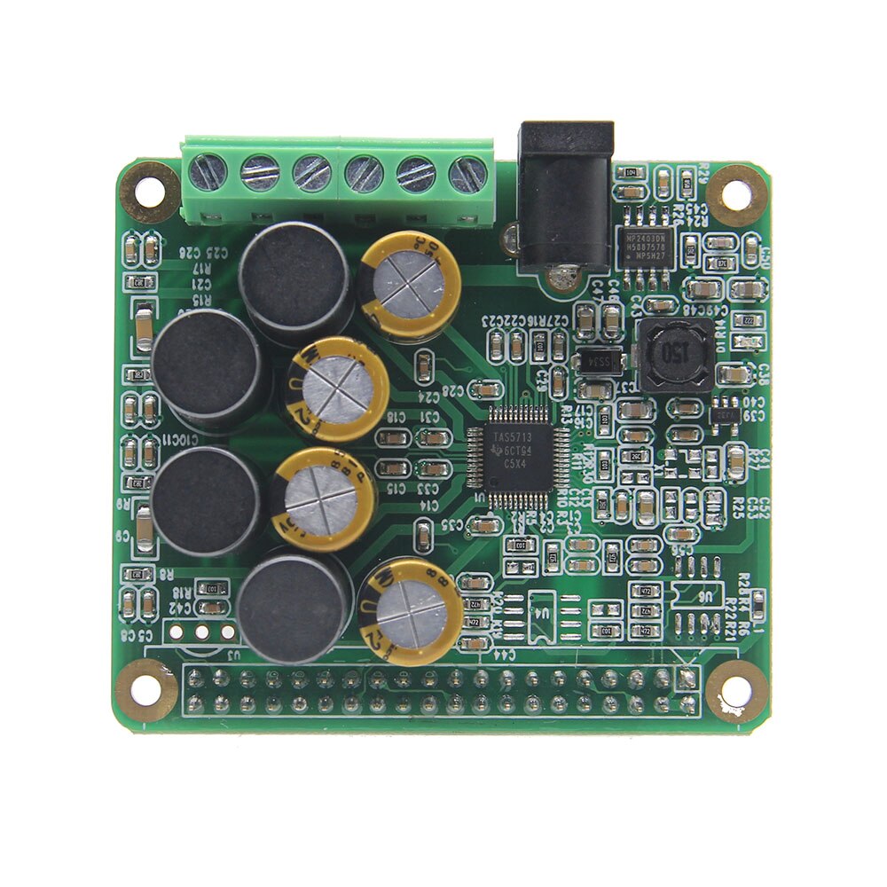 Raspberry Pi HIFI AMP Amplifier Expansion Board Audio Module for Raspberry Pi 4 Model B / Pi 3B / 2B / 2B+