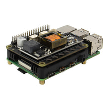 Load image into Gallery viewer, Raspberry Pi Power over Ethernet (PoE) Power Supply Module,X765 802.3at POE HAT Expansion Board for Raspberry Pi 4 Model B / 3B+
