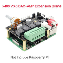 Load image into Gallery viewer, Raspberry Pi X400 I2S Audio Expansion Board Sound Card, DAC Module for Raspberry Pi 4 Model B/3B+/ 3B / Pi 2B / B+
