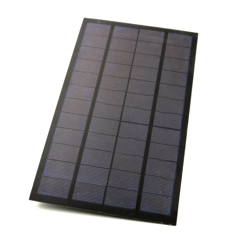 Solar Panel 583mA 12V 7W Polycrystalline Silicon Solar Cells Standard Epoxy DIY Battery Power Charge Module Cell Phones Mini