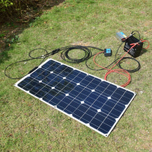 Load image into Gallery viewer, Solar Panel Kit 200w 100w 18v flexible solar panels module 20A controller for camper caravan boat car battery 12v Energy chargin
