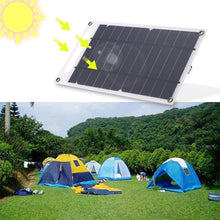 Load image into Gallery viewer, USB  5V 20W Solar Cells Solar Panel Phone DIY Hiking Camping Charger Home Improvement Monocrystalline Silicon Power Bank Solar
