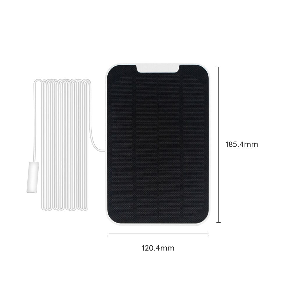 Waterproof Solar Panels Charger for Security Camera IP Camera CCTV Outdoor Monitor Mini Camera Phone Home Charge Monocrystalline