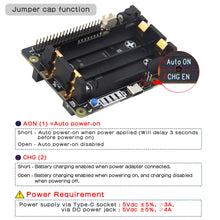 Load image into Gallery viewer, X728 V2.1 UPS HAT&amp; Power Management Board + Heatsink for Raspberry Pi 4B/3B+/3B
