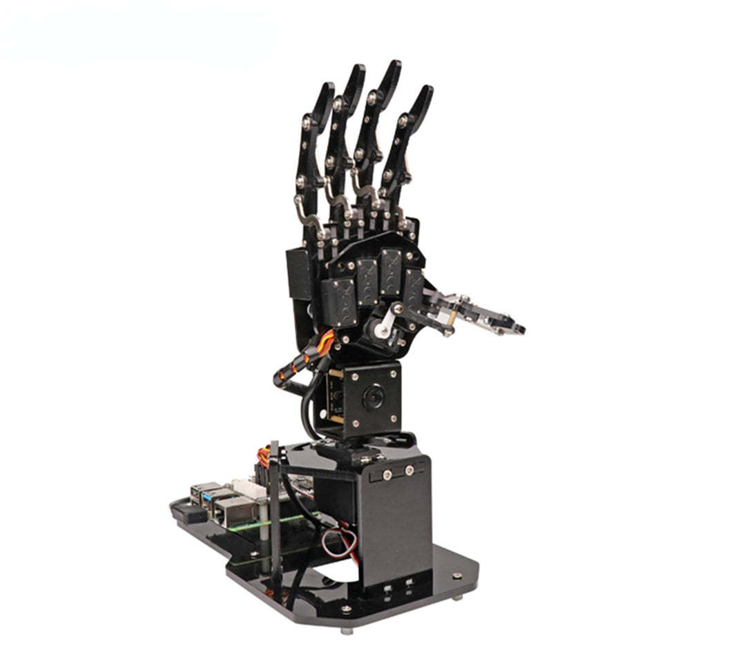 custom Dexterous Hand Uhandpi Manipulator Palm Robot Visuele Somatosensorische Erkenning Raspberry Pi Python Programmering