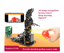 Load image into Gallery viewer, custom Dexterous Hand Uhandpi Manipulator Palm Robot Visuele Somatosensorische Erkenning Raspberry Pi Python Programmering
