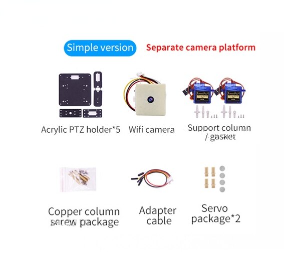 custom Micro:bit 2DOF Camera Platform Ondersteuning Verscheidenheid Van Uitbreidingskaart Drive 2 Kanalen 5V