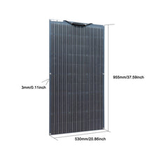 Load image into Gallery viewer, solar panel kit complete or 18V Flexible Mono Photovoltaic 100W 200W 300W 400W  Panel Solar 12V 24V panels cell  placa solar
